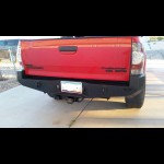 NWTI plate steel rear weld together bumper kit for 2005-2015 Toyota Tacomas